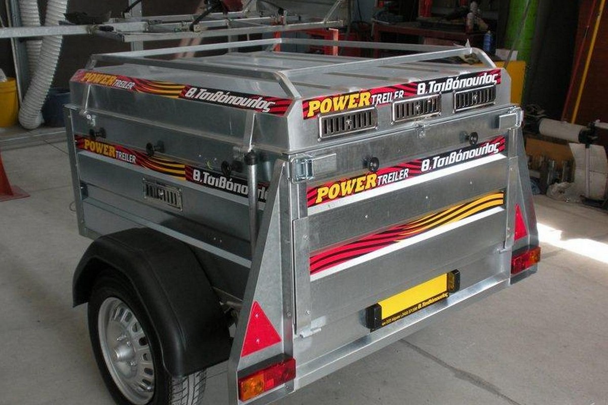 Power Trailer with Break